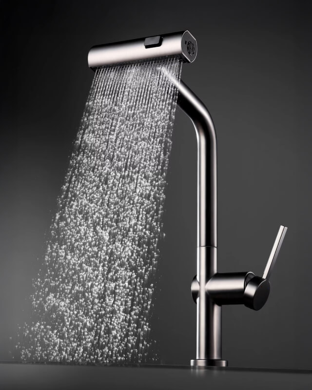 Double Workstation Kitchen Sink